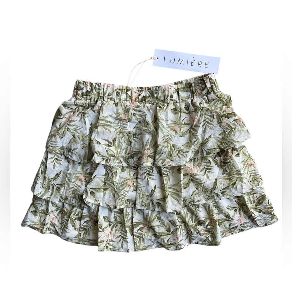 Lumiere Tiered Mini Skirt - Size Medium - Picture 2 of 6